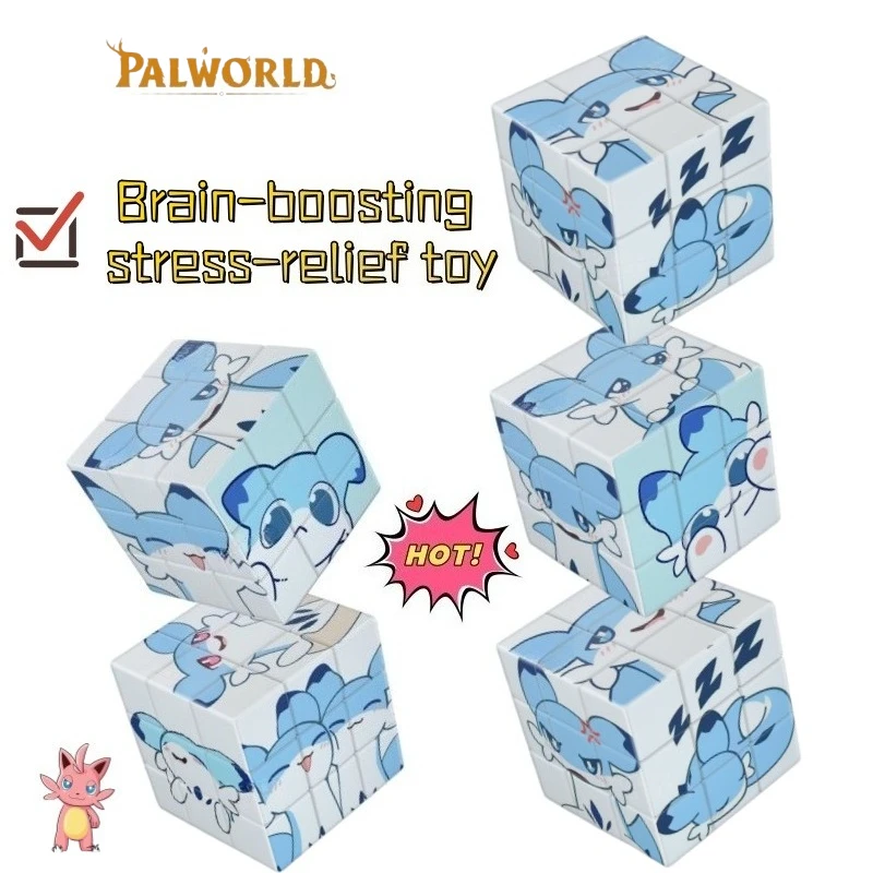Nouveau jouet éducatif Palworld Chillet Cartoon, jouet créatif de troisième ordre pour étudiants, à haute valeur esthétique, jouet de décompression, cadeaux