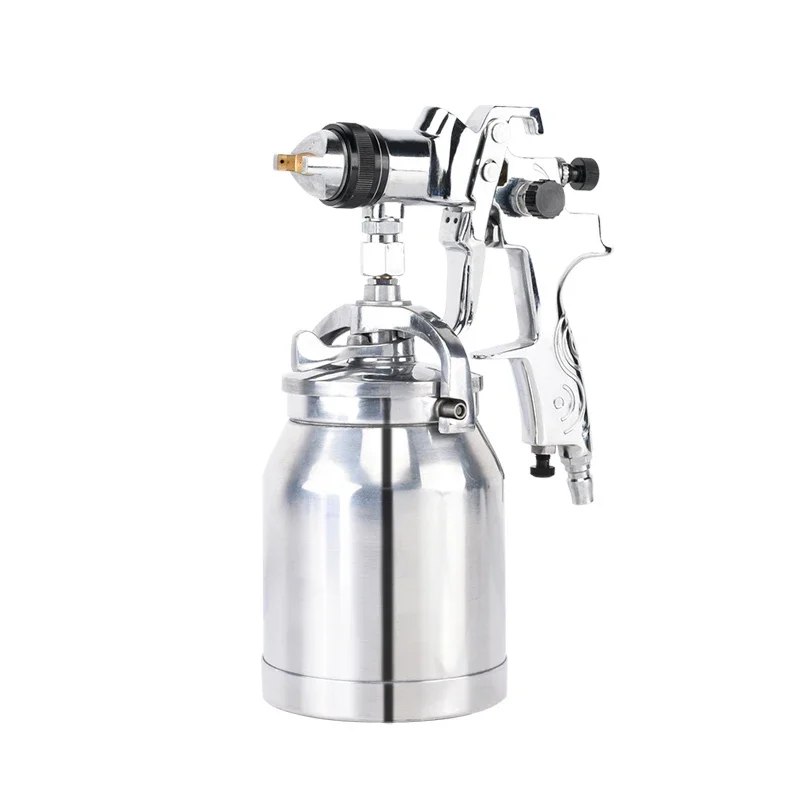 AS1009S Air Spray Gun HVLP Auto Painting Sprayer Automotive Refinishing Air Pneumatic Spray Paint Machine Pneumatic Tool