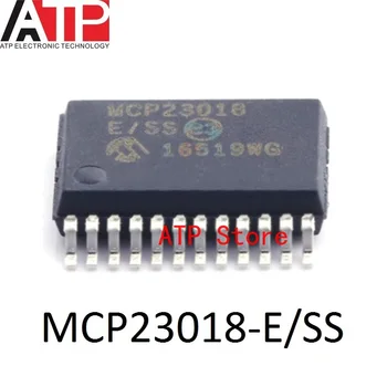 (1 adet) yeni orijinal MCP23018-E/SS MCP23018 SSOP-24 MCP23018T-E/SS arayüzü I/O genişletici çip IC
