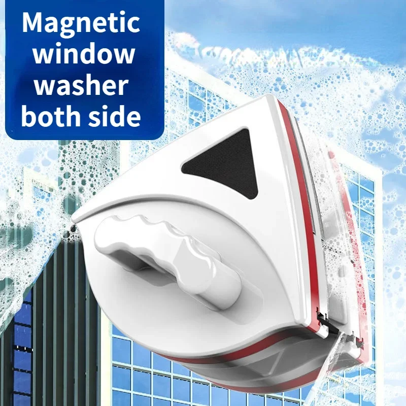 Glass Cleaning Side  3-30mm Magnetic Double Tool Cleaner Household Window Wiper Brush