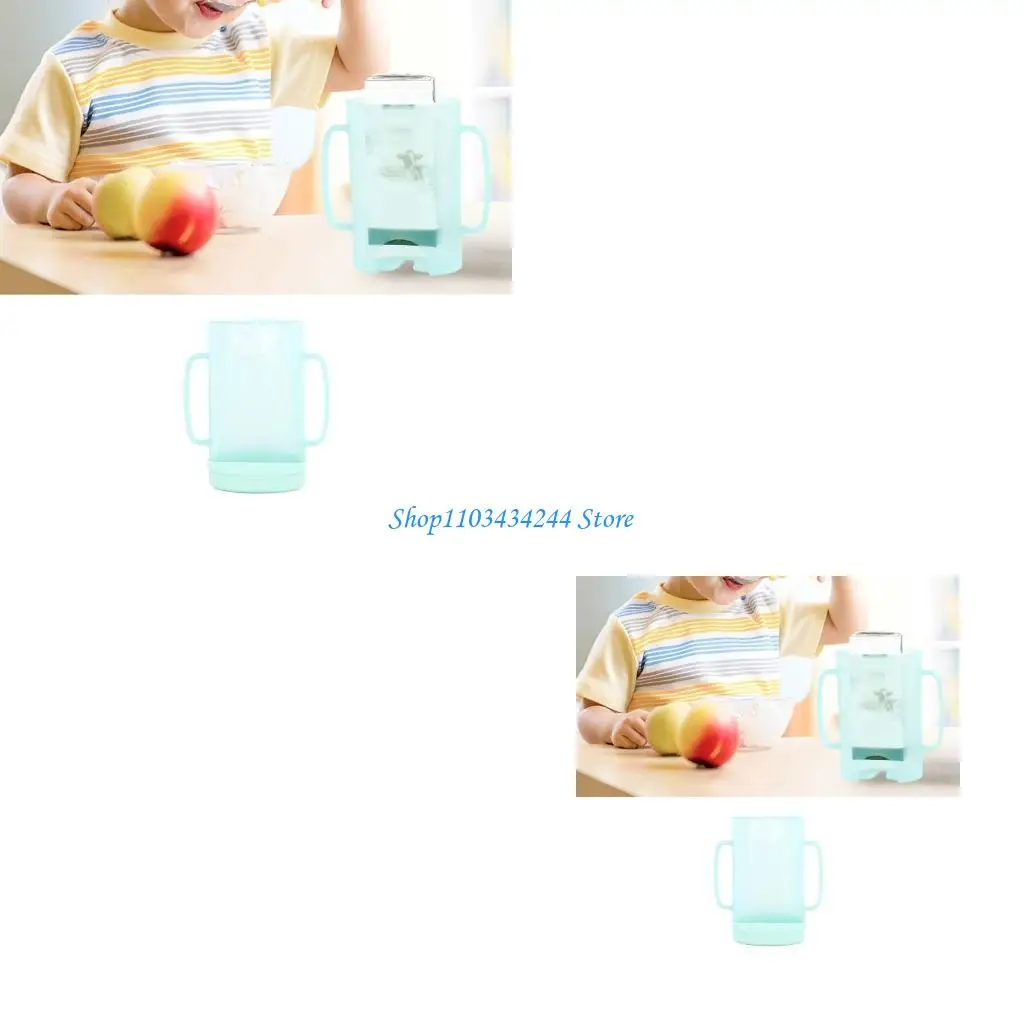 

Squeeze Proof Holder for Food Pouches Drink Box Squeeze Holder