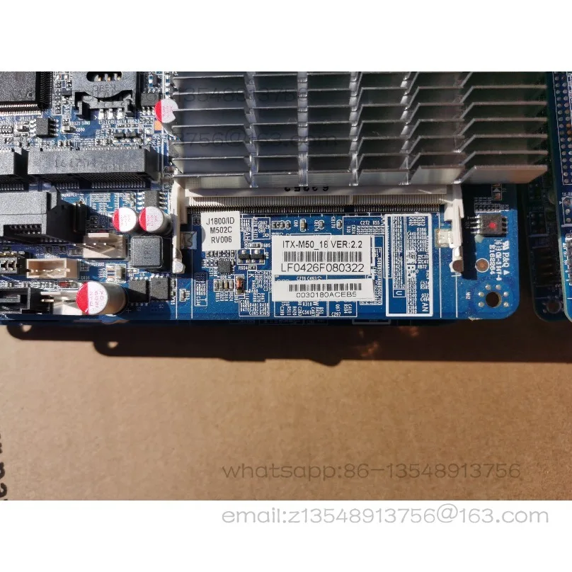 

TX-M50_18 NANO безвентиляторная, основная плата облачной концевой точки J1800itx основная плата POS промышленного управления