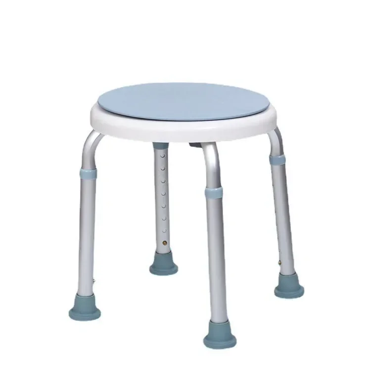 

For Rotatable shower seat Anti-slip chair for bathroom chair for seniors shower with seat thickened leg Bathroom seat for elderl