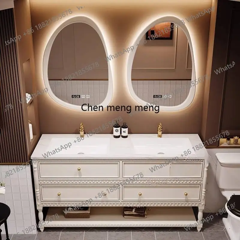 

Decor Black Bathroom Storage Cabinet Luxury Retro Drawers Hotel Bathroom Storage Cabinet Home Glass Muebles Para Hogar Furniture