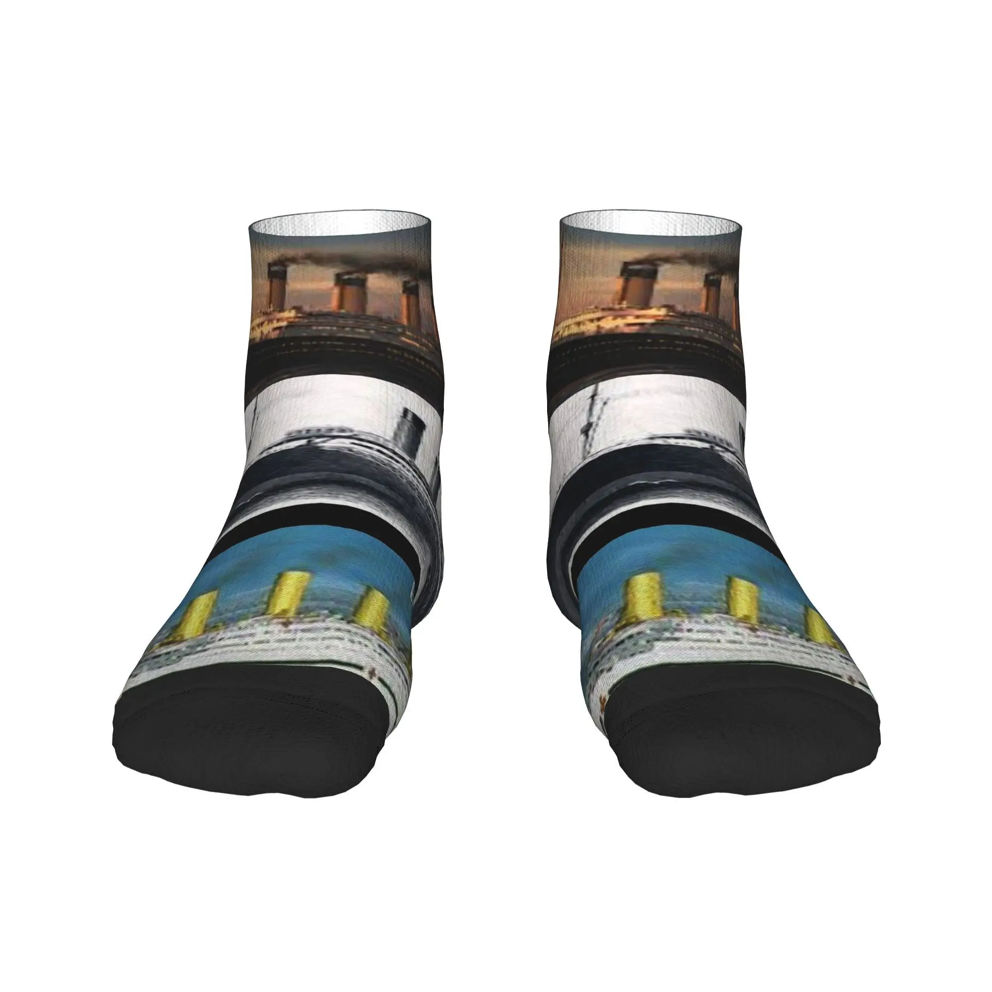 

Titanic Brugic сестра корабль айсберг белая звезда подкладки носки чулки в стиле Харадзюку всесезонные носки аксессуары для подарков унисекс