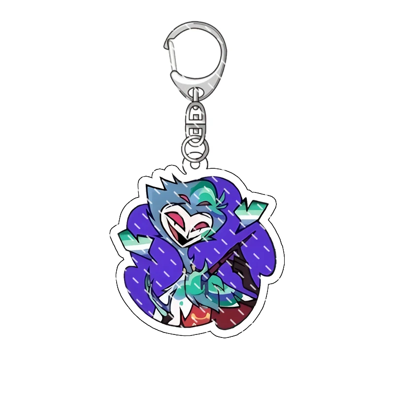 Hazbin Hotel Hell Inn Alas Fan Peripheral Acrylic Stand 5.5cm High Artist Exclusive Authorization Trendy Holiday Gift