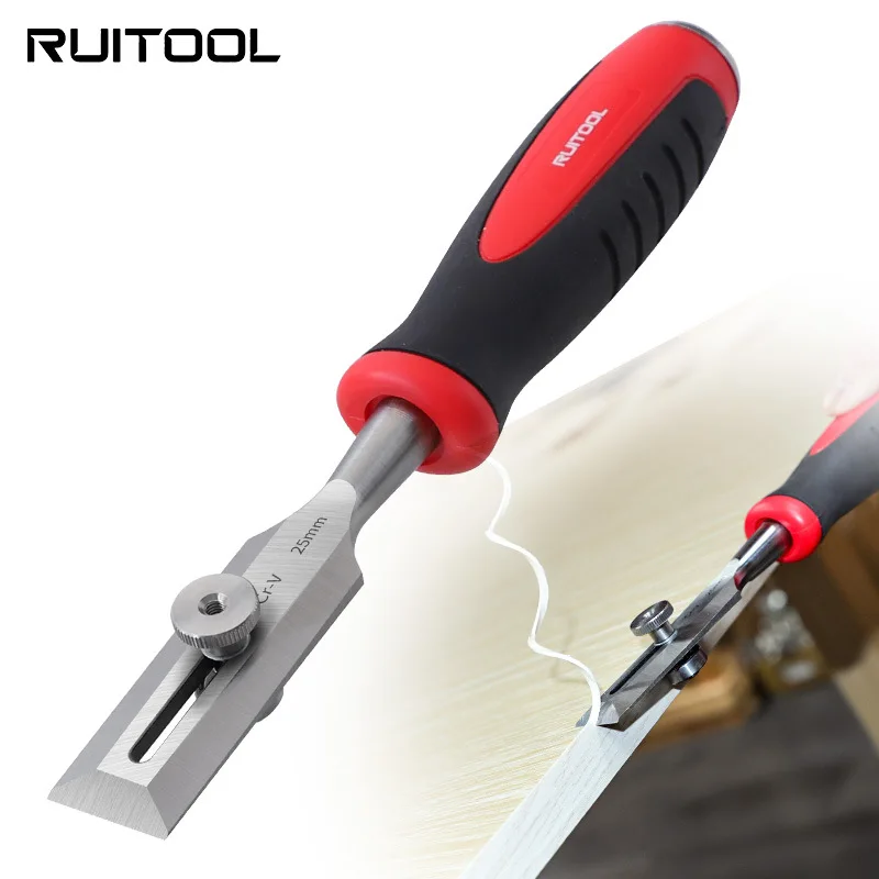 Edge Banding Trimming Chisel Limit Woodworking Chisel Solid Wood Piercing Trimming Slotting, Woodworking Tools