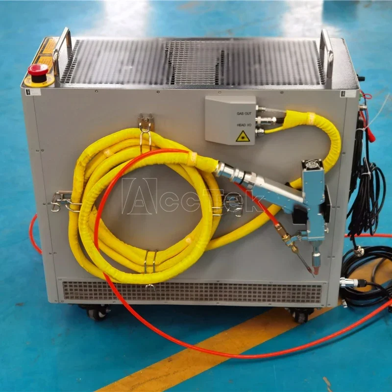 Mini Fiber Laser Welding Machine Reci 1500w Air Cooling for Metal Small Laser Welder Easy to Operate