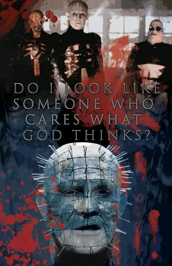 Hellraiser Do I Look? Print Art Canvas Poster for Living Room Decoration Home Wall Decor Picture