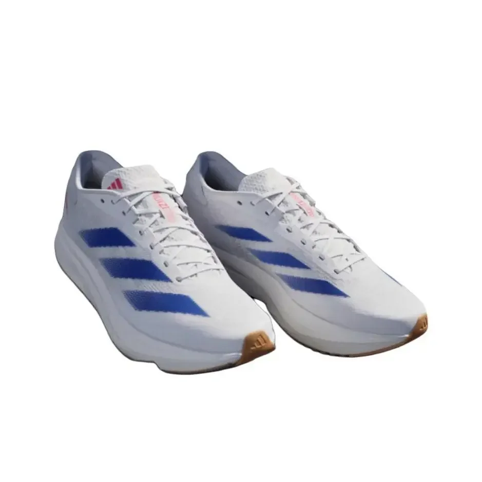 

Adidas Adizero SL2 comfortable and versatile fabric wear-resistant low-cut casual running shoes men's white and blue