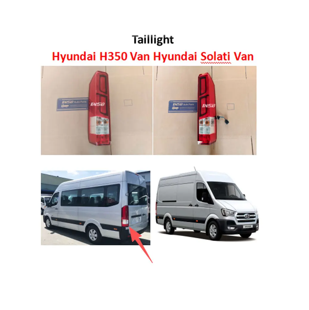 Задний фонарь INSB (1 шт.) 9240159000, 9240259000 для Hyundai H350 Van, Hyundai Solati Van