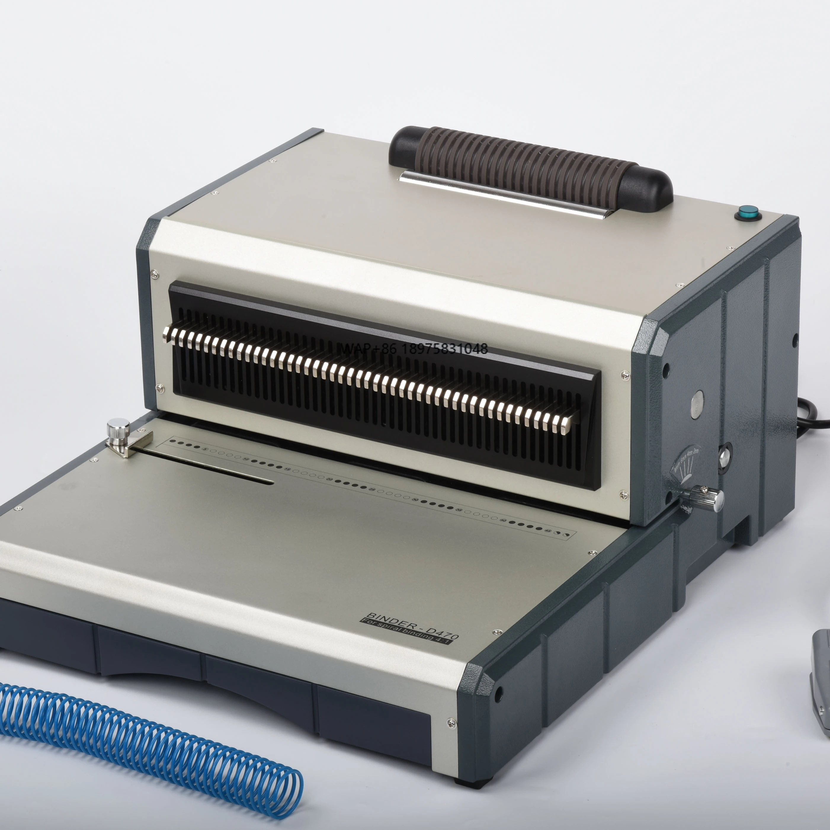 Automatic New Design Popular Sale  Spiral Binding Machine for Notebook