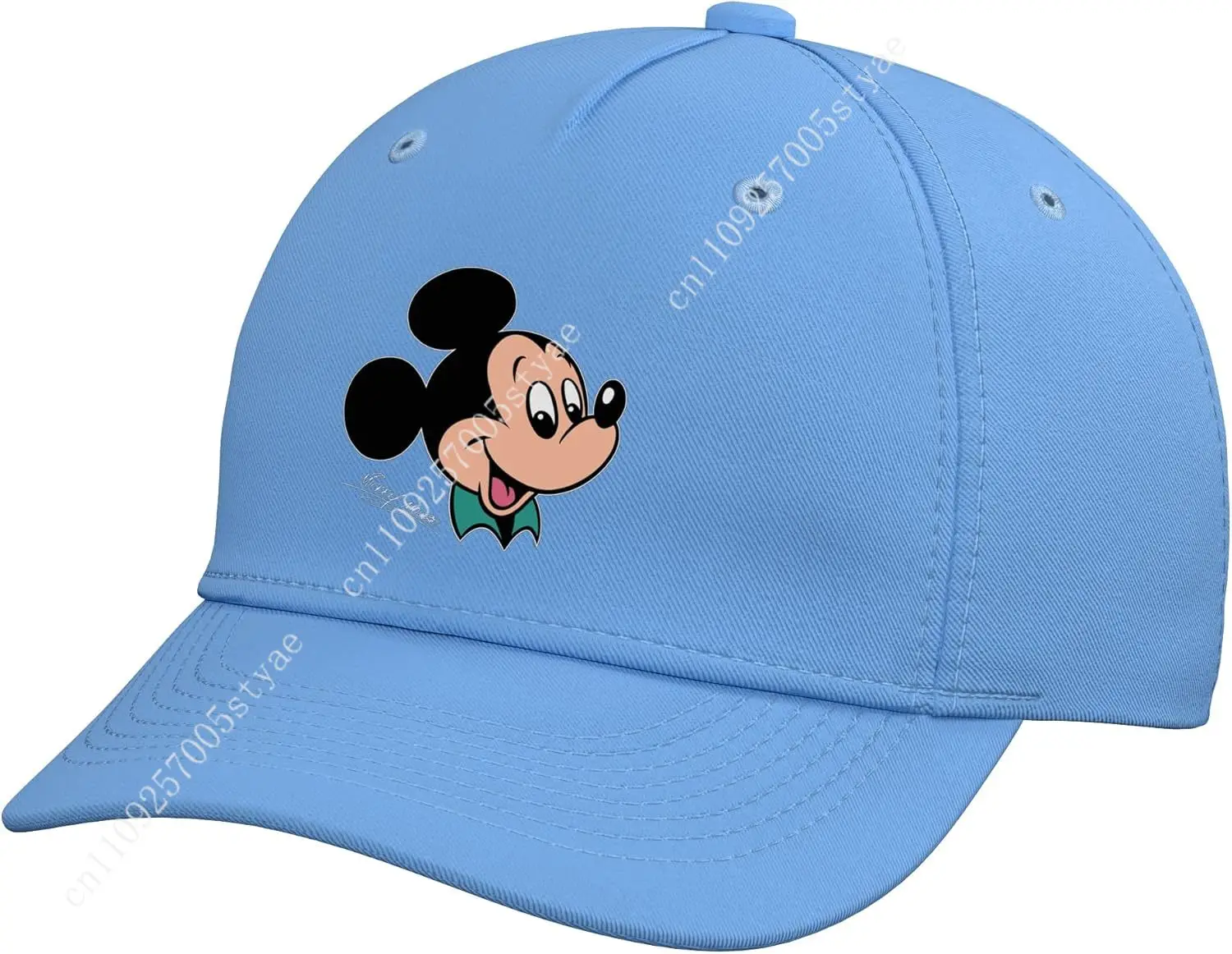 

Бейсболка с принтом «Микки Маус» (Большое Лицо), регулируемая, для путешествий, с принтом, в стиле Disney