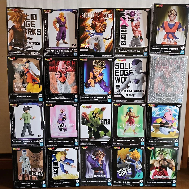 

Bandai натуральный Dragon Ball Goku Vegeta Gohan Bikbu Oflisha, коллекция экшн-куклы, модель игрушки, подарки, пейзаж