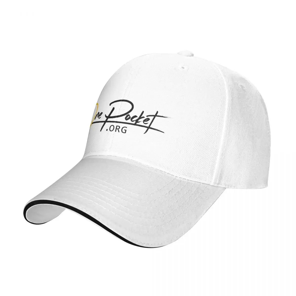 OnePocket.org Logo on White Background Baseball Cap Ball Cap fishing hat Golf Men Women\'s