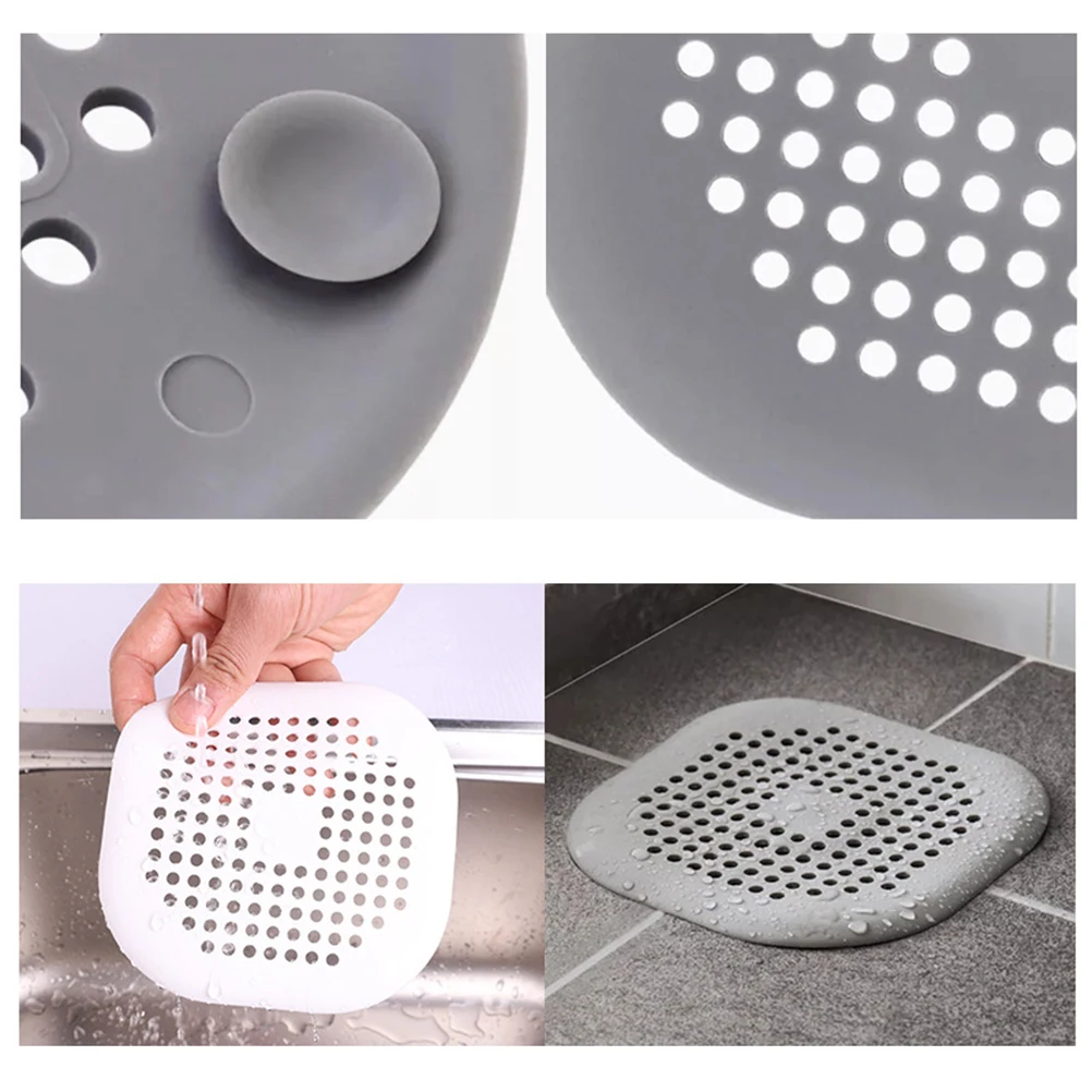 

Anti Clogging Drain Filter Hair Catcher Sink Strainer Bathtub Stopper Pool Supplies Kitchen Filters TPR Material Prevent