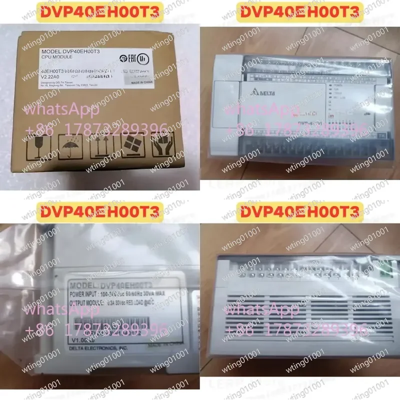 for DVP40EH00T3 Programmable Logic Controller Unit High Performance Industrial Automation Control Module Genuine Replacement