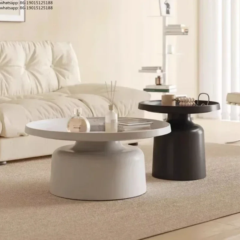 Hot Sale Nordic Coffee Table, Creative Round Living Room Table, High-end Light Luxury Side Desk, Modern Simple Furniture 121