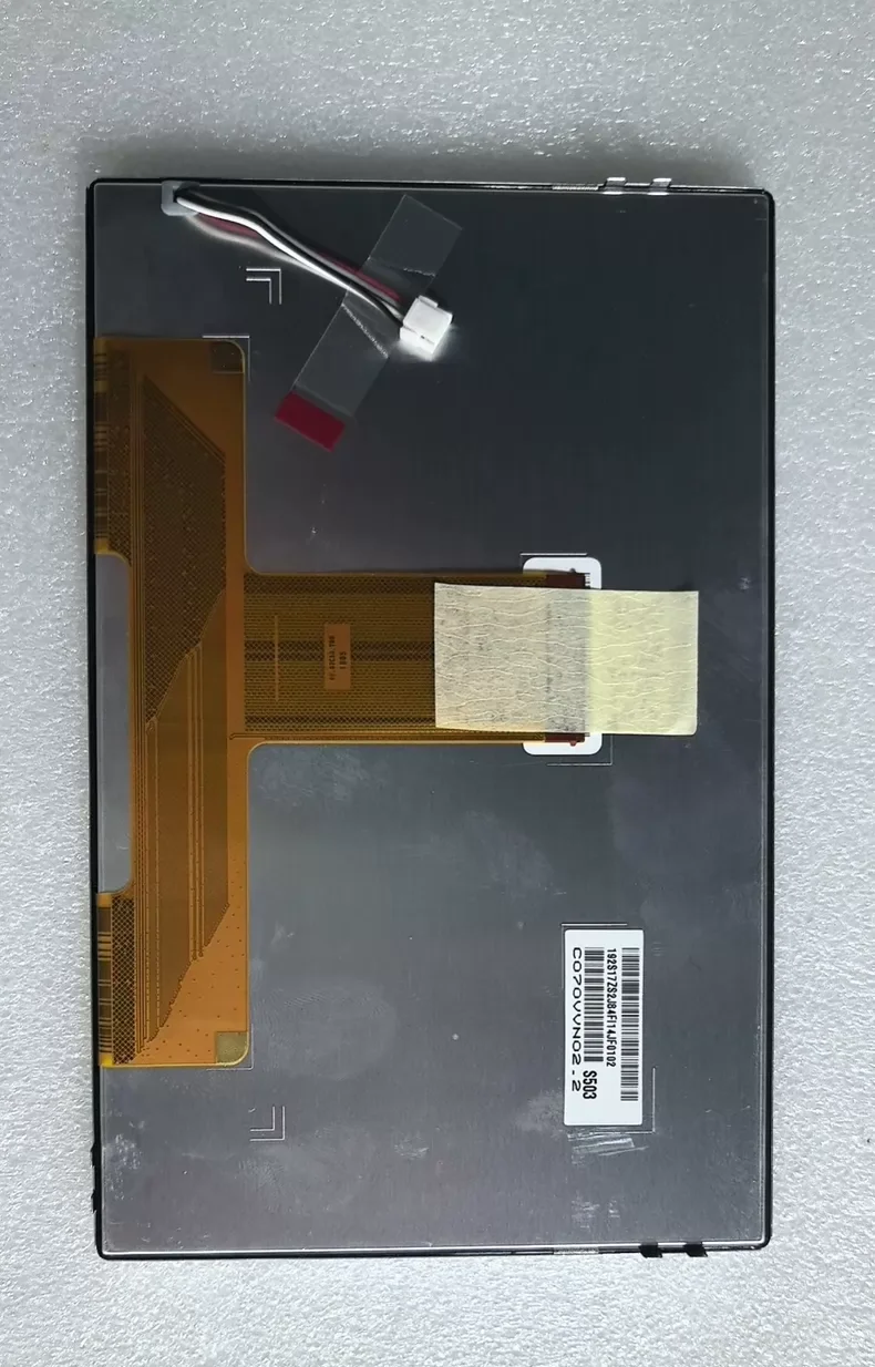 New Original 7-inch C070VVN02.0 C070VVN02.2 LCD Screen, Suitable for Volvo S60L/S60/V60/XC60 Models