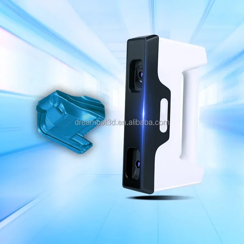 Dreambot3D LC-130 Full Color Scan Real Time Output Handheld Structured White Light 3D Scanner For Design Engineering