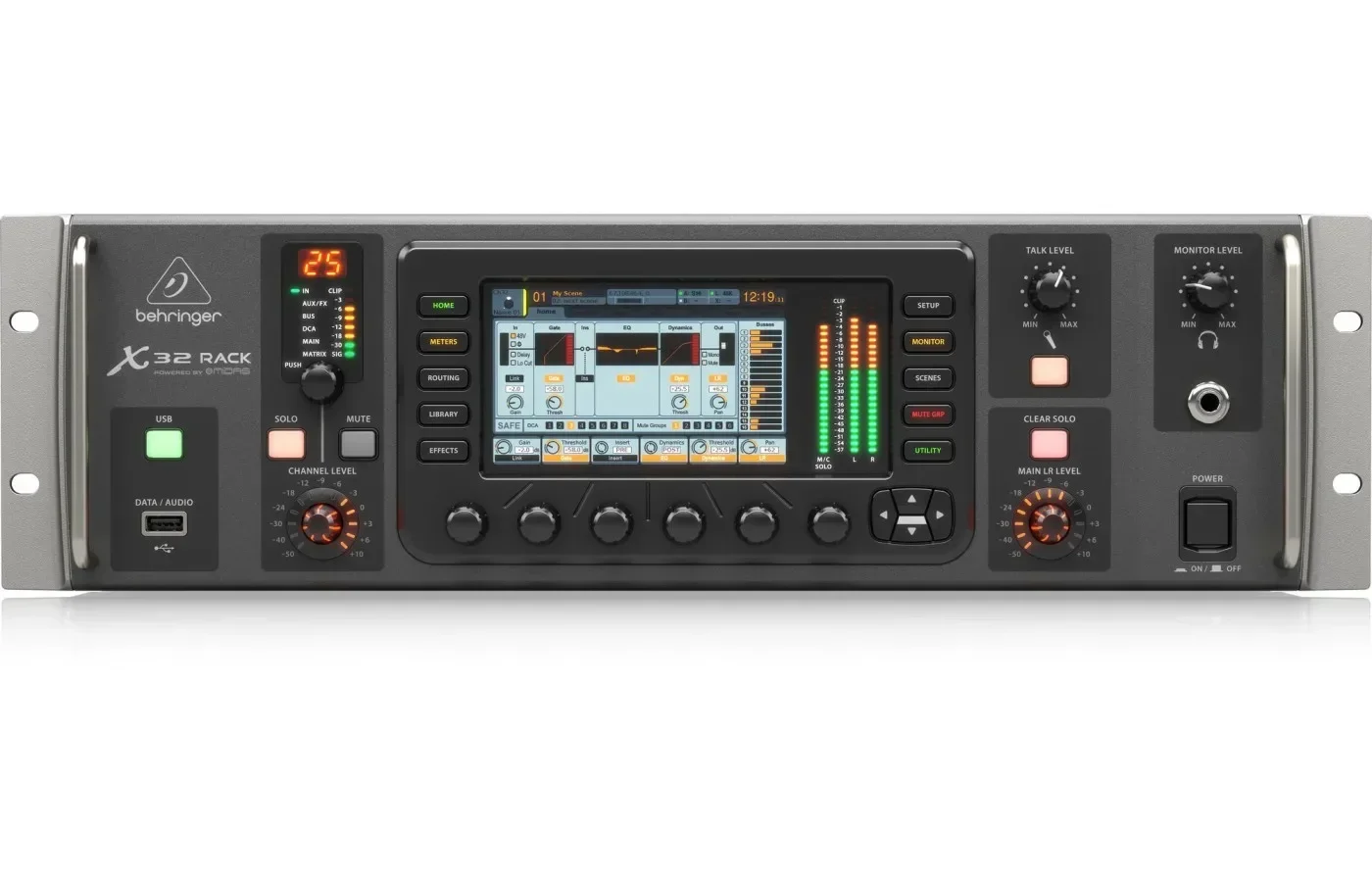 (خصم جديد) على خلاط رقمي Behringer X32 Rack ذو 40 قناة