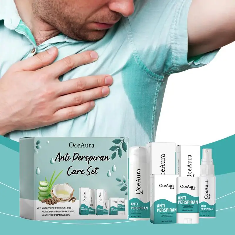 

OceAura Fresh Odor-Eliminating Body Care Set Long-Lasting Fragrance Natural Body Odor Control and Daily Care Kit for Women Men