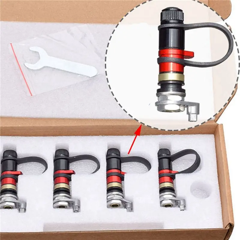 Ingenious-Car Pressure Relief Valve Off-Road Sand Tire Quick Release Valve Desert Tire Quick Release Valve 8Pcs Short Style
