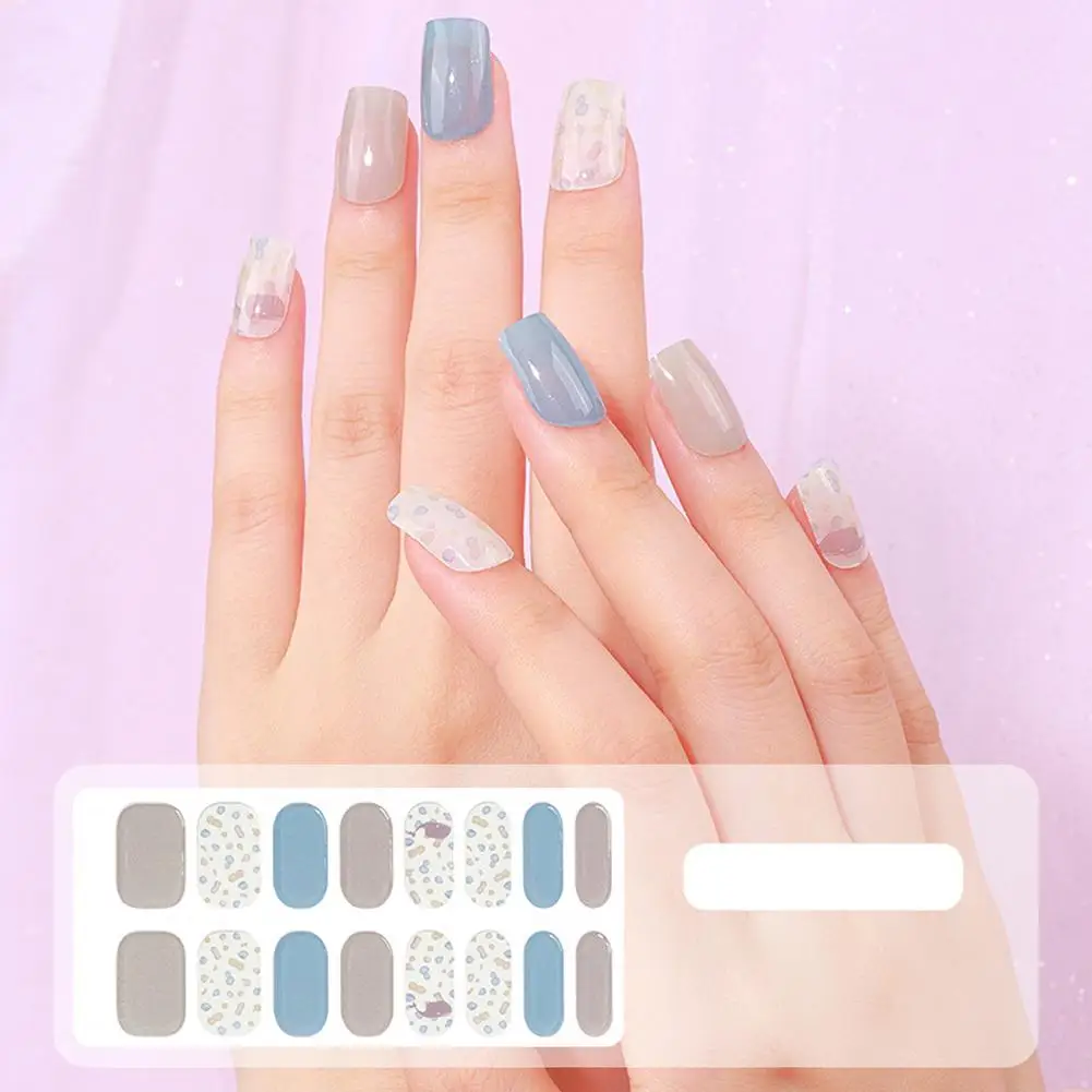 3D Nail Stickers Detachable Wearable Nail Stickers QF Sticker Hot Art Stickers Sliders Full Decorations Wraps Selling Nail I8O5