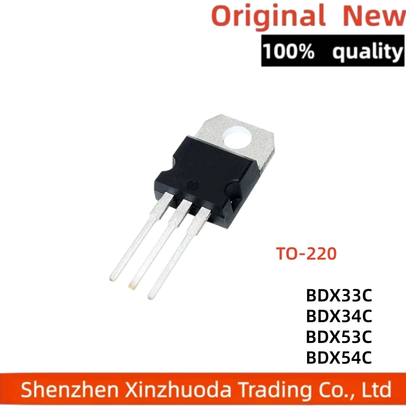 10 pieces of BDX33C BDX34C BDX53C BDX54C Darlington transistor TO-220