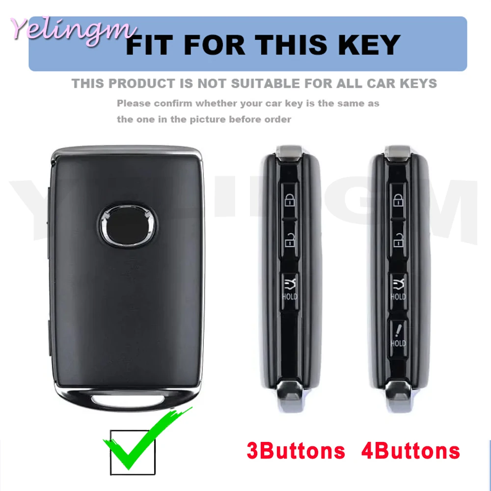 3/4 Buttons New Tpu Key Fob Cover Soft Key Case Holder for Mazda CX-5 CX-30 CX-50 CX70 CX90 3 6 CX-9 MX-5 Miata Car Key