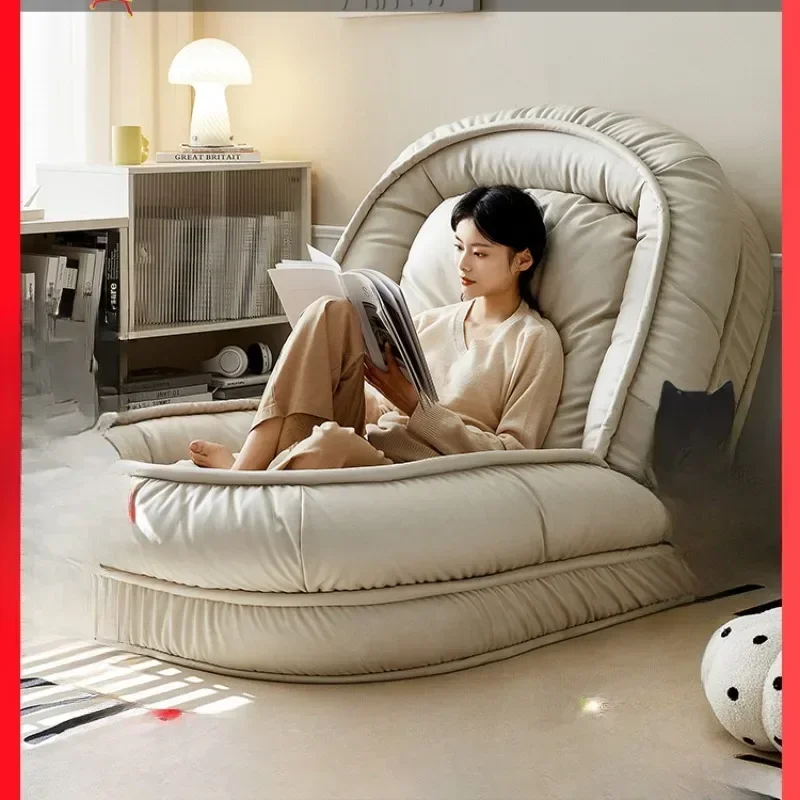 Human kennel reclining sleeping lazy sofa bedroom living room small single chair