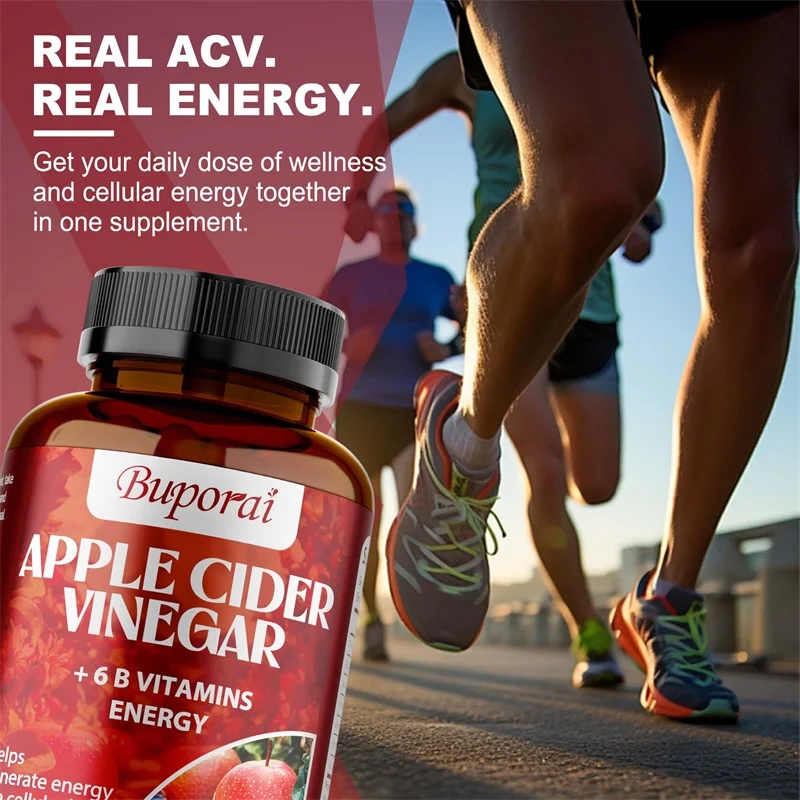 Apple Cider Vinegar - Appetite Suppression, Metabolism, Reduces Bloating, Promotes Digestion Health, Supports Cellular Energy