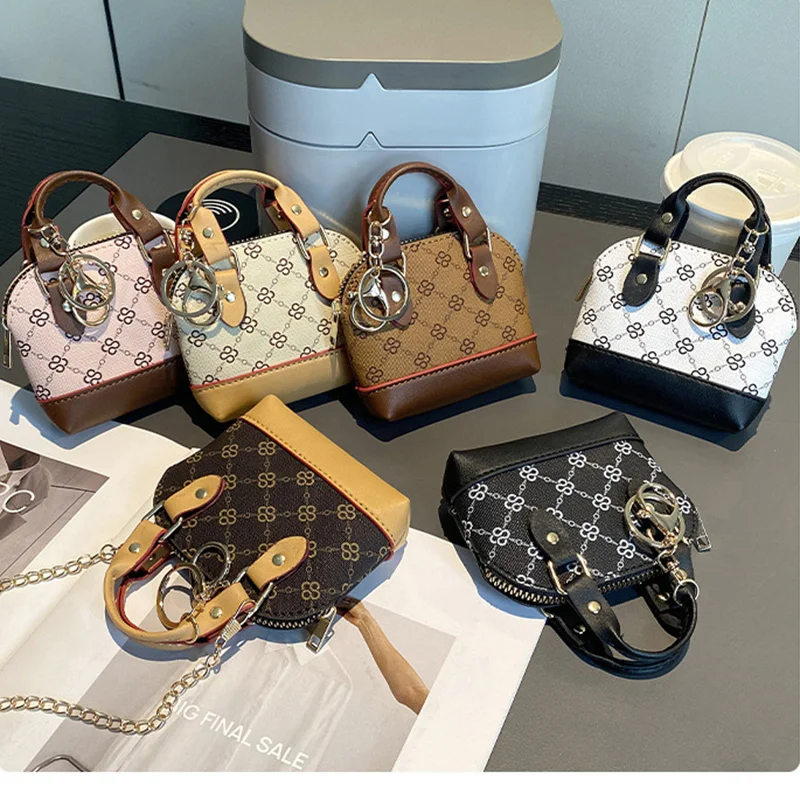 Modische Handliche Diagonale Mini-Tasche AirPods-Serie Kopfhörer-Etui Multifunktionale Münzbörse Aufbewahrungstasche