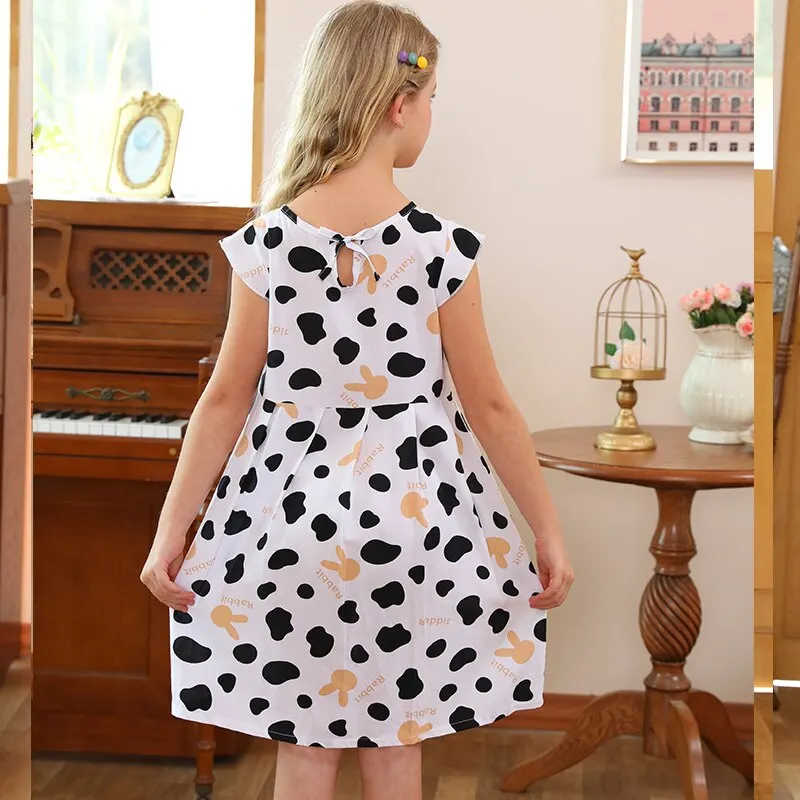Girl\'s Dress New Style Big Child Princess Skirt Summer Sleeveless CHILDREN\'S Dress Vest Skirt