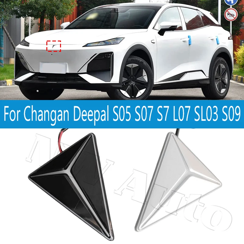 Car Front Logo LED Light For Changan Deepal S05 S07 S7 L07 SL03 S09 2026 2025 2024 2026 L Illuminated Emblem Badge