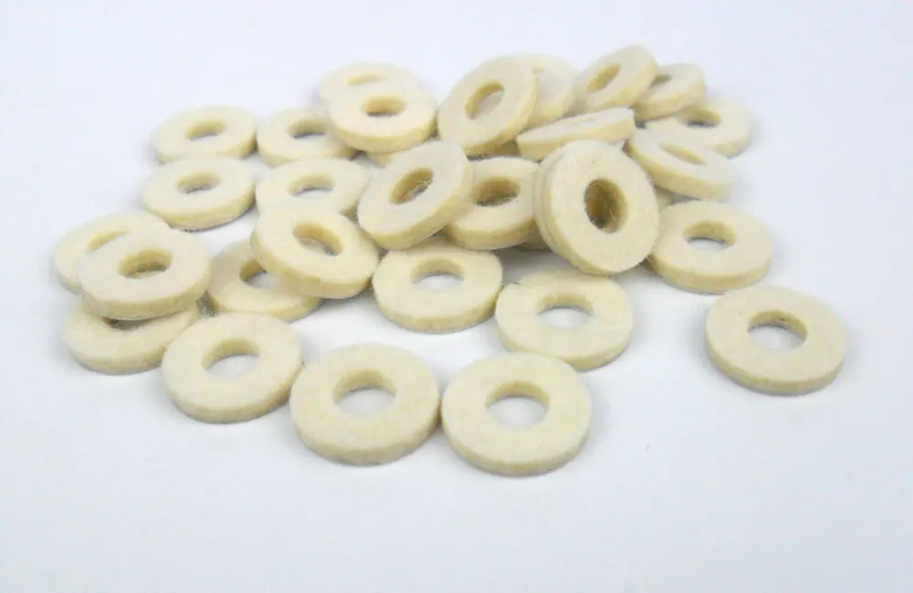 

Trumpet Valve Felt Washers Pads Cushion Brass Instrument Repair Replacement Parts Accessories