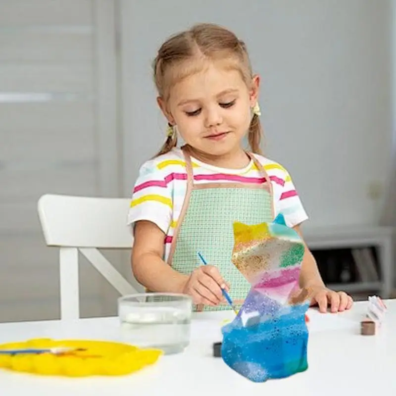 Nachtlicht für Kinder handgemalte Katze Dinosaurier Kinder Nachtlicht Kinderzimmer Licht tropfen feste Nacht lampe für Ostern Thanksgiving