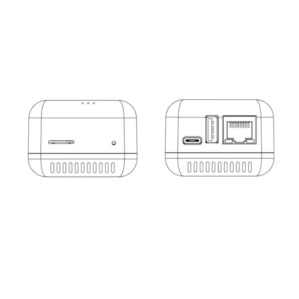 Server Di Stampa USB 2.0 LRP: Condividi Stampanti In Rete LAN Ethernet, 100 Mbps, Alimentazione UE