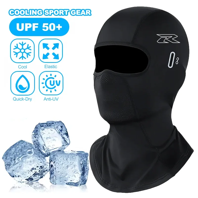 for Suzuki GSXR GSX R 600 750 1000 K1 K2 K3 K4 K5 GSX R Cycling Cap Summer Cooling Motorcycle Balaclava Hat Sun UV Protection