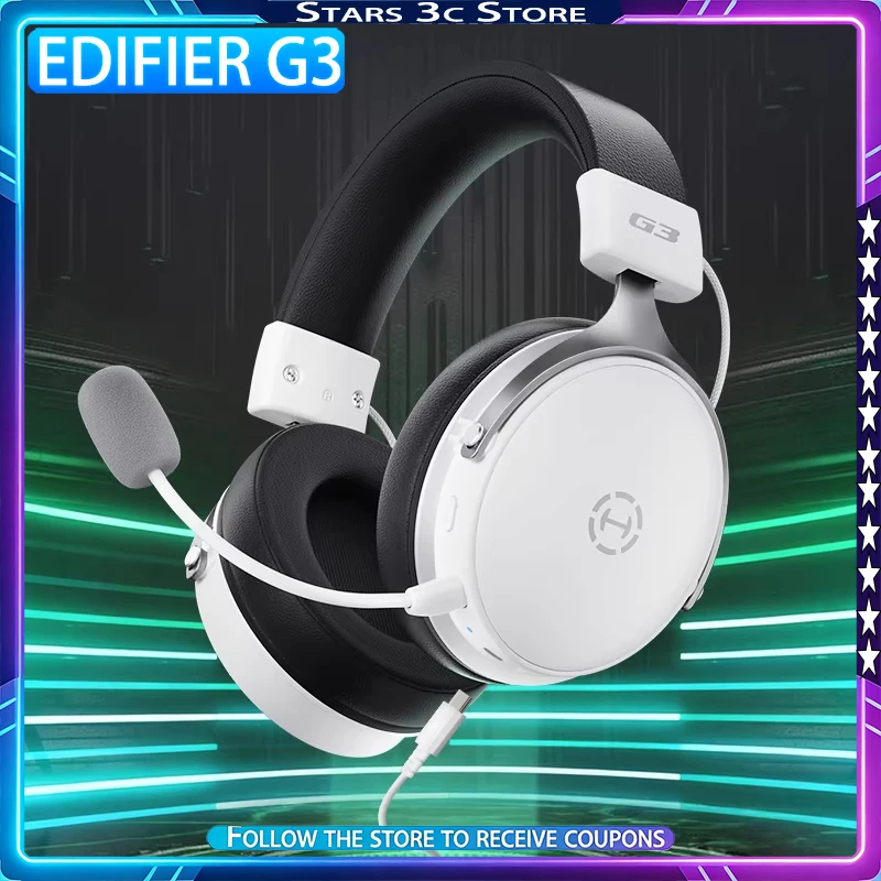 

Edifier G3 Wireless Earphones 2.4G Intelligent Noise Reduction High-definition Microphone Low Latency Gaming Headphones
