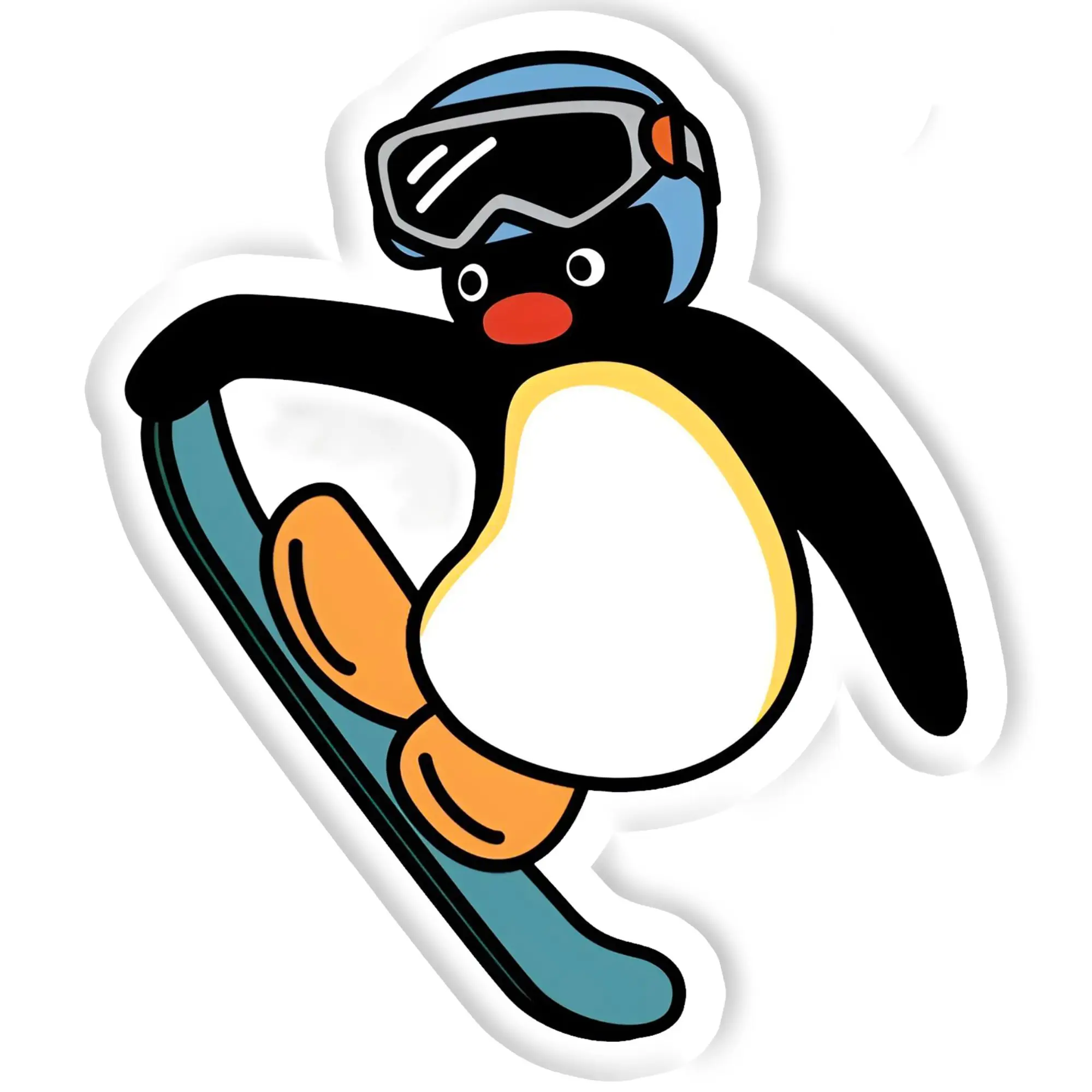 P-Pingus Pillow Cushion Double Sided Funny Cartoon Penguin Cushions Bedroom Bed Sofa Personalized Plush Pillows for Living Room