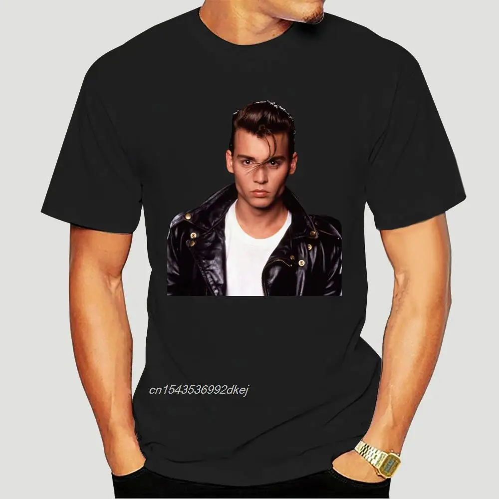 Johnny Depp - Cry Baby - Black Shirt - Ships Fast! High Quality! Active 2019 Unisex Tee 3940A