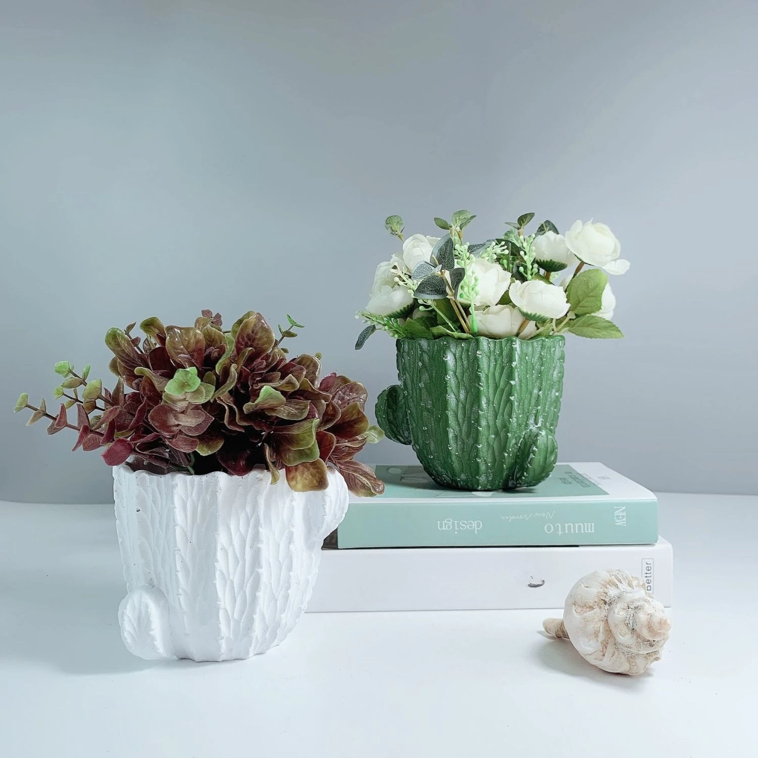 Creative Cement Succulent Flower Pot Simple Nordic Style Ceramic Succulent Pot  hängetopf pflanze