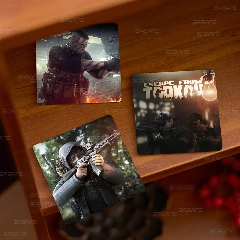 Escape From Tarkov Game Photo Fridge Magnet Square Stickers Personalize Home Decor Souvenirs Gift