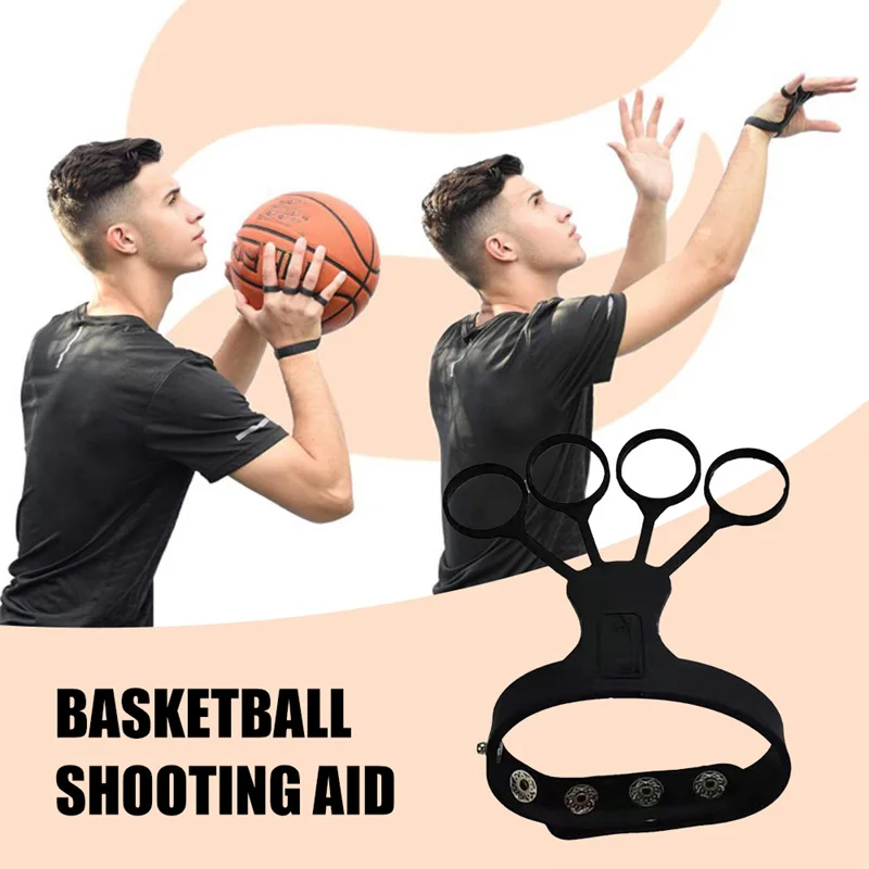 Basketball Shooting Aid Silicone Training Equipment Basketball Pitching Training Corrector Shooting Posture Hand Holder