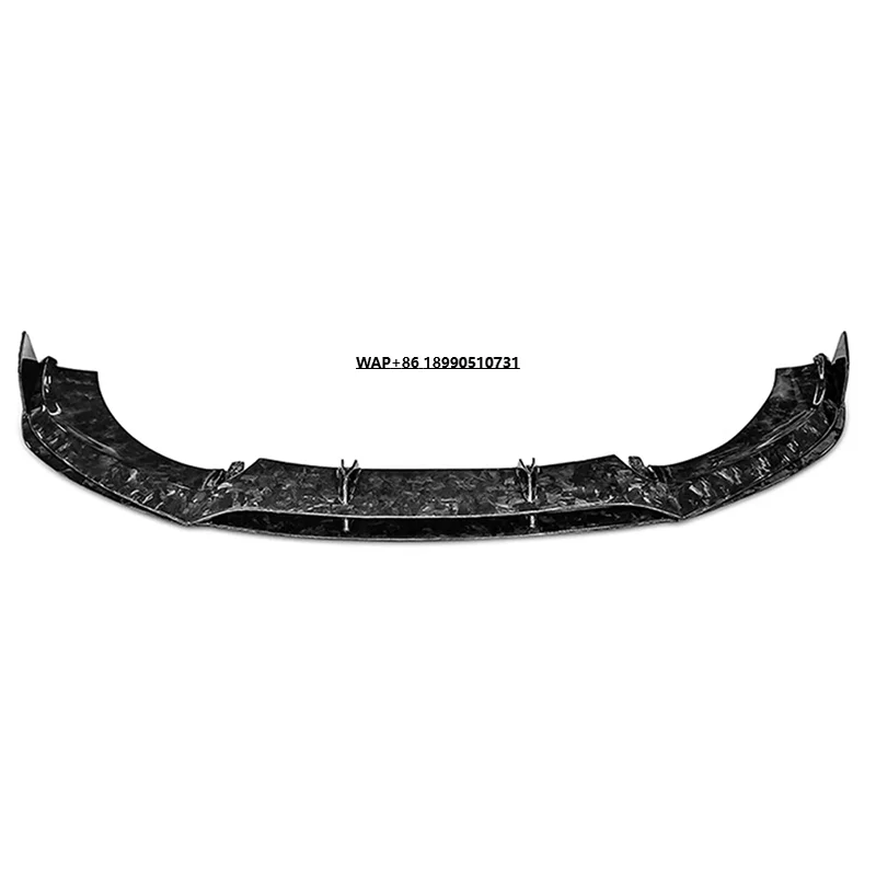 RS7 Dry Forged Carbon Fiber Fibre Front Bumper Lip Splitter Body Kits Fit for RS7
