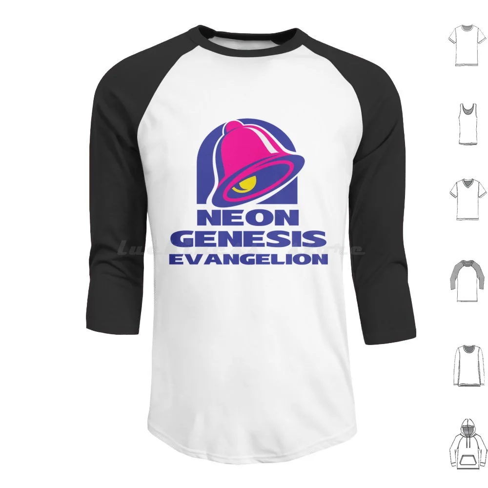 

Taco Hoodies Long Sleeve Taco Hot Texmex Fanart Weeb Food Eva Shinji Asuka Anime Manga Nge