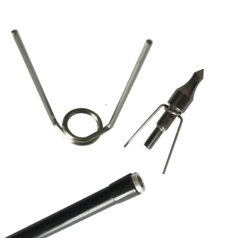 

12/24/36/50pcs Archery Spring Bowfishing Arrows Spring Compound Bow Hunting Fishing Arrowheads Arrow Tip Quick Installation