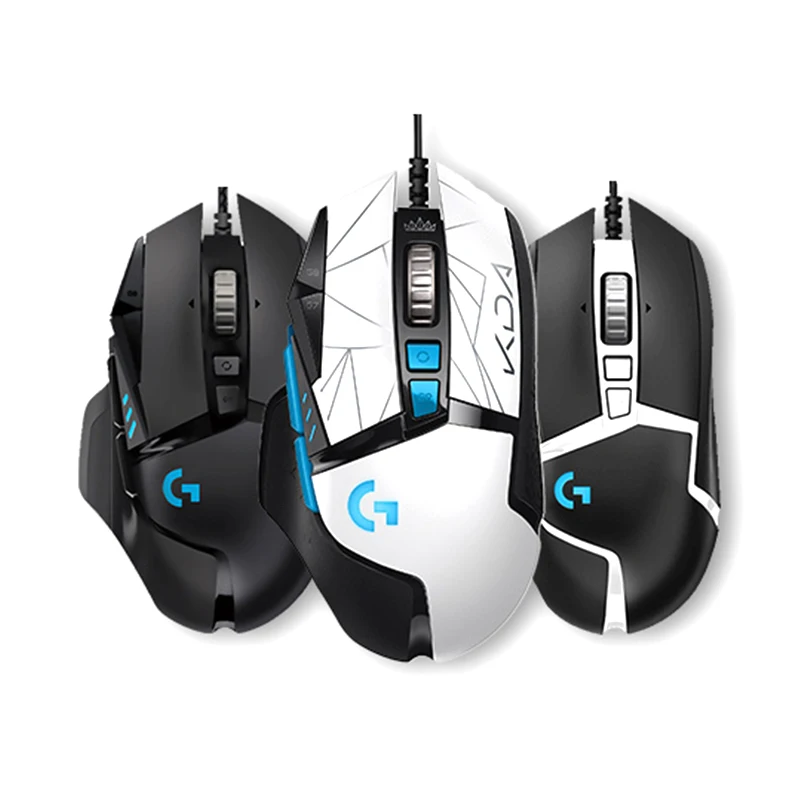 Logitechs G502 HERO High Performance Wired Gaming Mouse 11 Programmable Buttons On-Board Memory PC / Mac