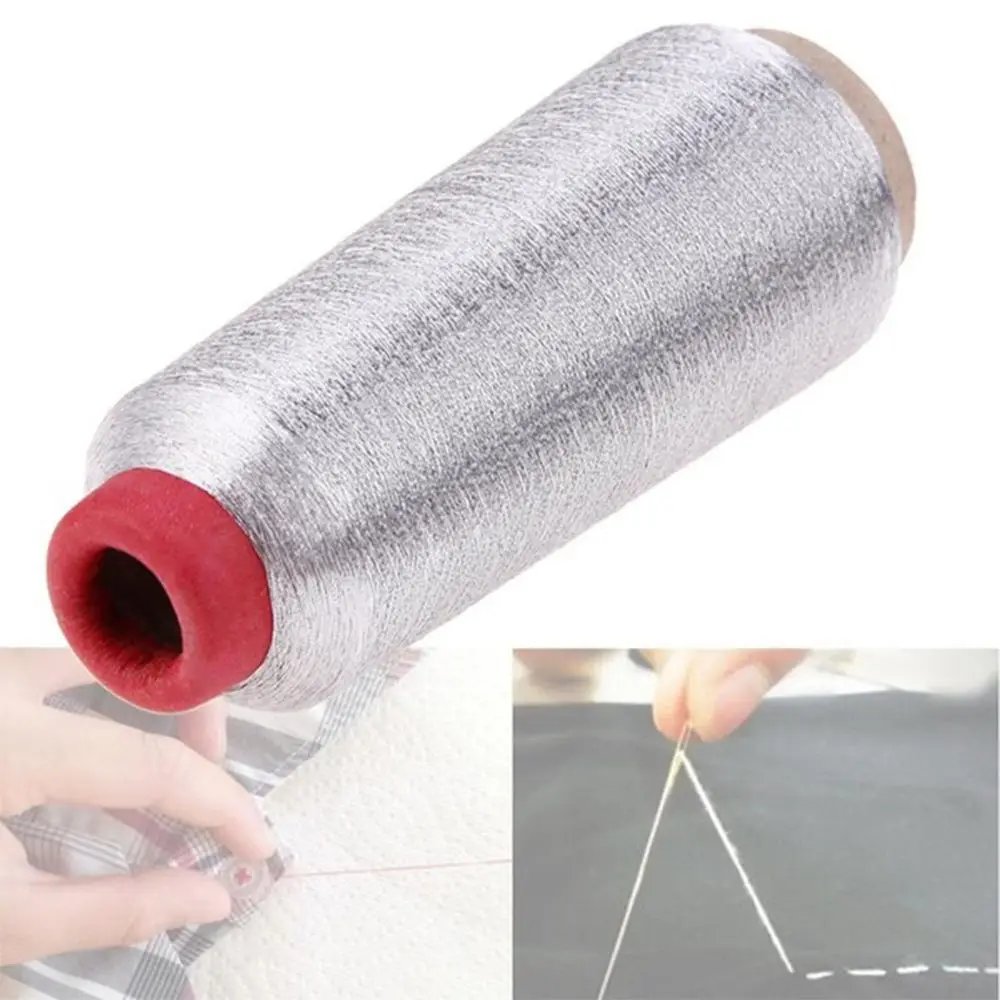 Crafts Handmade Woven Line DIY Cross Stitch Sewing Machine Embroidery Thread Gold/Silver Wire